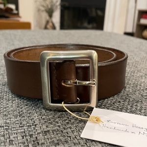 COPY - MAXIMUM HENRY Albert + MH Belt in Dark Brown Size 29 - NWT $155